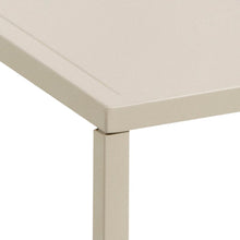 Load image into Gallery viewer, Newcastle Metal Coffee Table, Cream Sand Colour Rectangular 90x60cm
