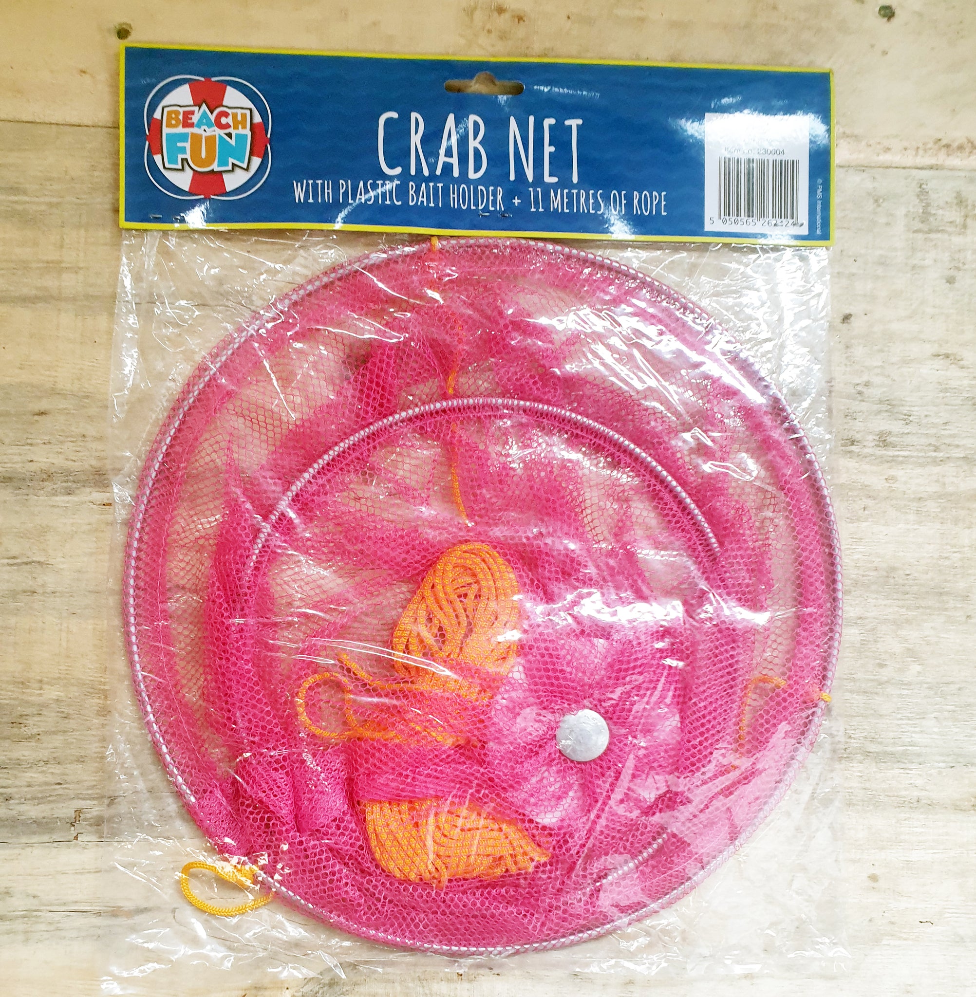 Crab Drop Nets with Spring Loaded Bait Holder Large 30cm Netting Trap ...