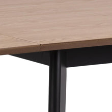 Load image into Gallery viewer, Roxby Square Space Saving Dining Table Oak Veneer 80/120x80x76 cm 2/6 Seats
