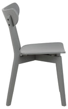 Load image into Gallery viewer, Roxby Stylish Grey Lacquered Wood Dining Chairs, Set Of 2
