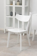 Load image into Gallery viewer, Roxby White Lacquered Wood Dining Chairs Set Of 2
