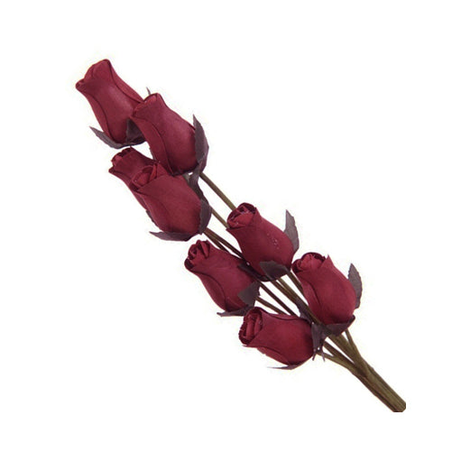 100 Wooden Roses In Many Colours - 100 Single Rose Stems For Creating Bouquets or Displays In Craft Projects and More