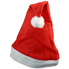 Load image into Gallery viewer, 3 Pack Of Novelty Christmas Santa Claus Hats, Ideal For Decoration Or Dress Up 39x29cm

