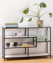 Load image into Gallery viewer, Seaford Bookcase Standing Storage Shelving Unit Sale Reduced 114x35x78cm
