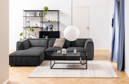 Seaford Coffee Table With Magazine Rack Black 110x60cm In Stock Now