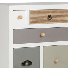 Load image into Gallery viewer, Stunning On Trend Shabby Chic Thais Wooden Chest Of Drawers In White 70x30x114cm
