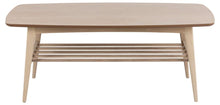 Load image into Gallery viewer, Woodstock Coffee Table In Stunning White Oiled Oak Design 120x60cm
